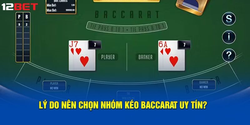 Các yếu tố quan trọng trong cách tìm nhóm baccarat chuẩn