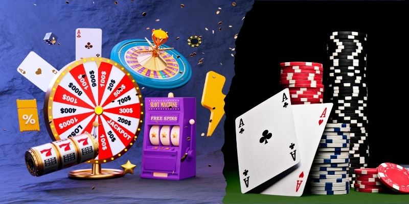 Nên lựa chọn game slot và game bài ?